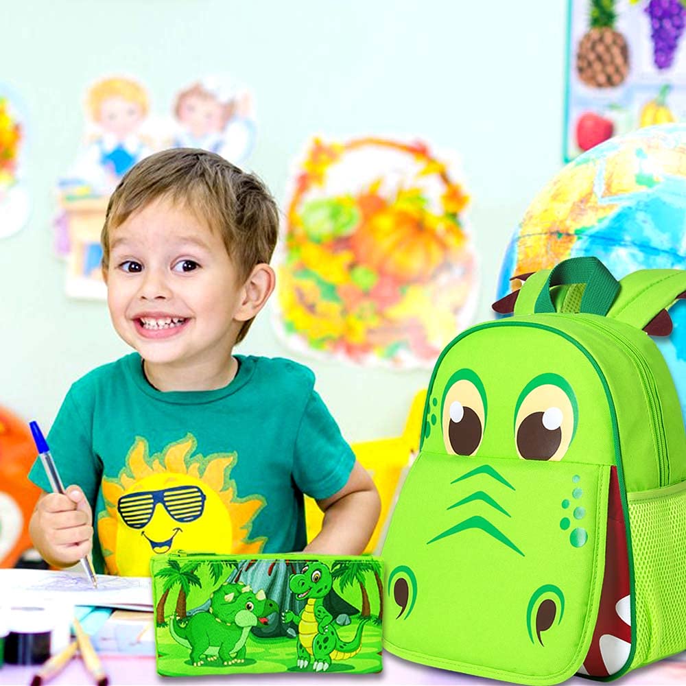 Foto 4 pulgar | Mochila Agsdon Dinosaur Para Niños De 12 Niños Pequeños En Edad Preescolar - Venta Internacional.