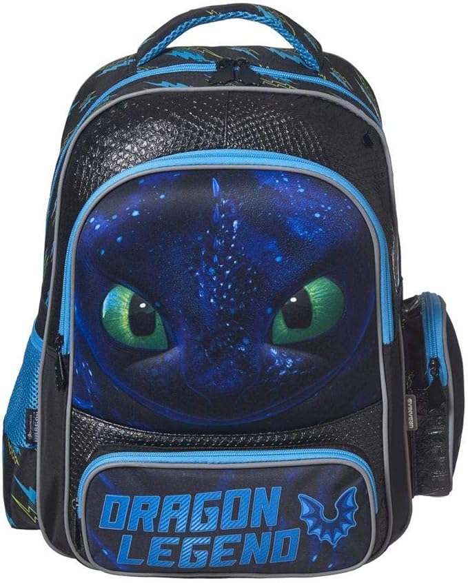 Fm Mochila Primaria Grande Como Entrenar A Tu Dragon Hd00760mb