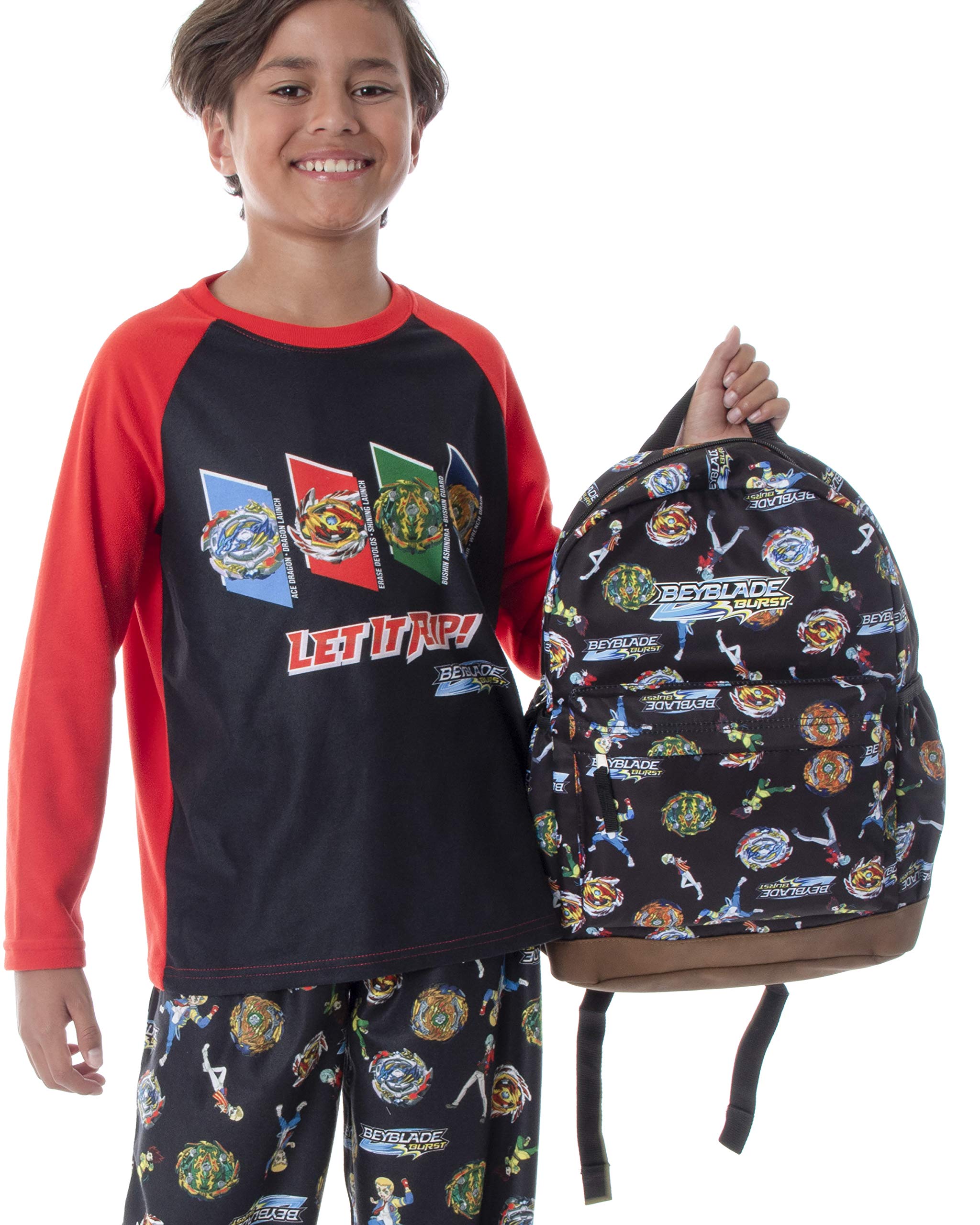 Foto 3 pulgar | Mochila Escoclar Intimo Beyblade Negra-Venta Internacional
