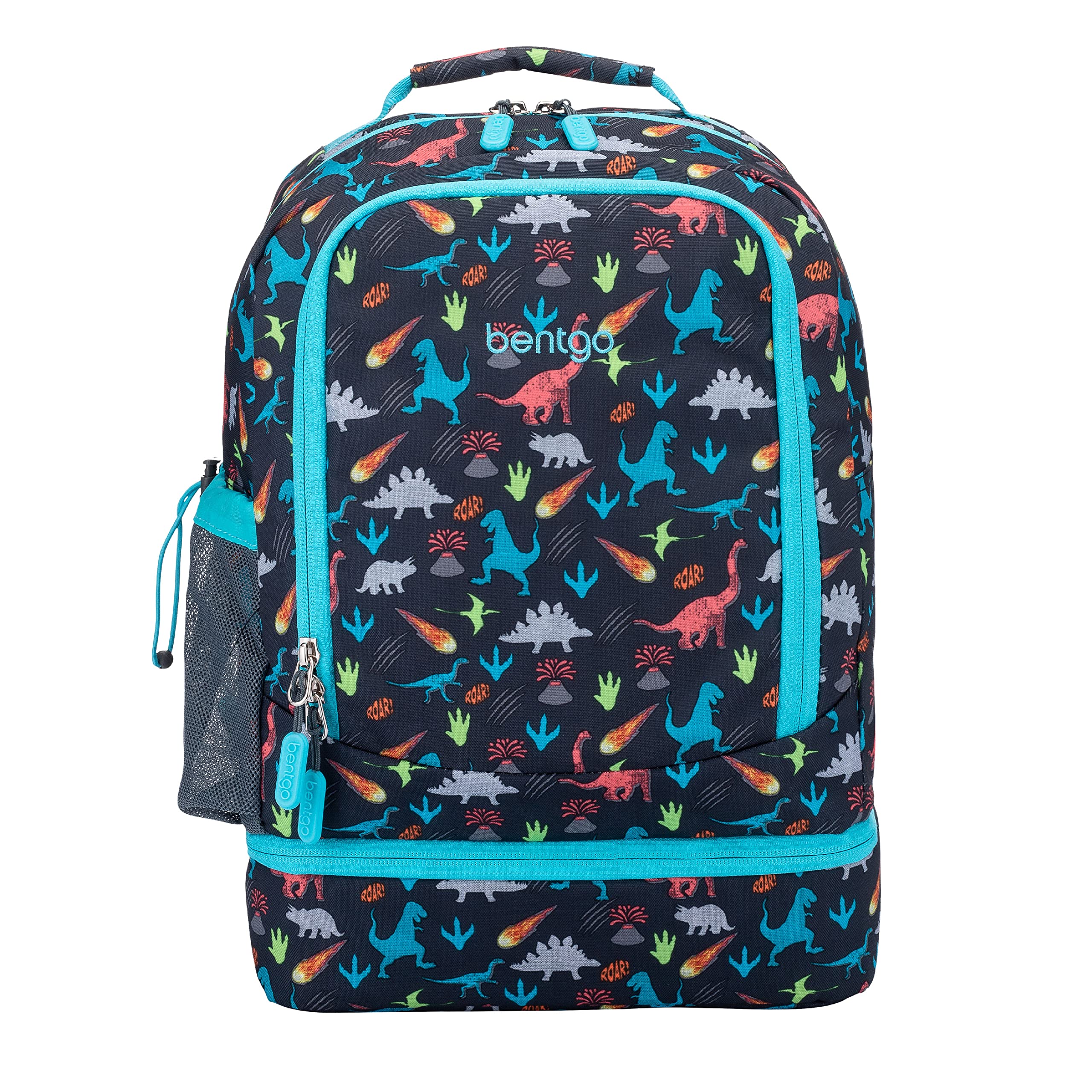 Mochila y Bolsa de Almuerzo Aislante Bentgo Kids Prints Dinosaur - Venta Internacional