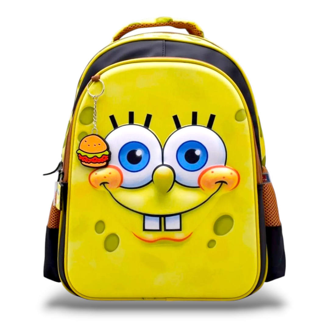 Fm Mochila Primaria Grande Bob Esponja Sb303a34bp