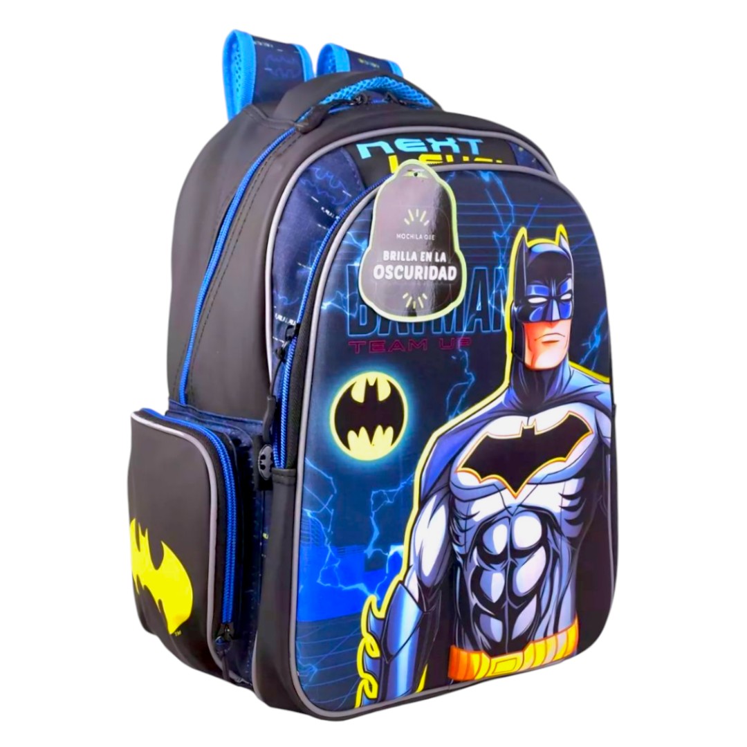 Foto 3 pulgar | Mochila Escolar Grande DC Batman