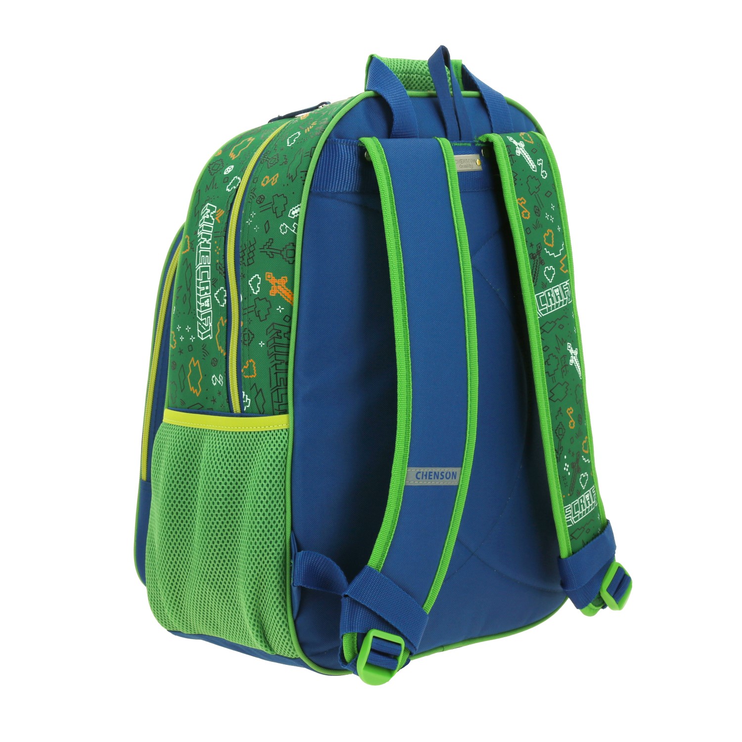 Foto 4 pulgar | Mochila Escolar Grande Primaria Chenson Minecraft Dudol Mc66071-g