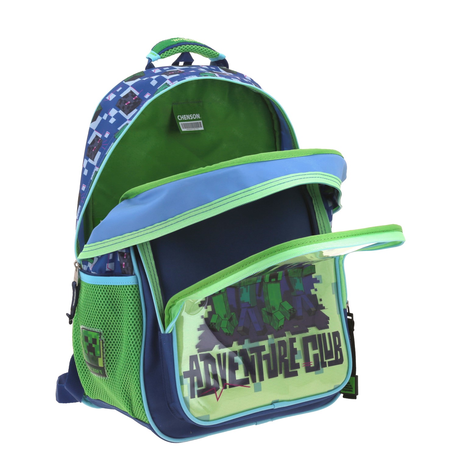 Foto 6 pulgar | Mochila Escolar Grande Chenson Minecraft Plore Mc66294-9