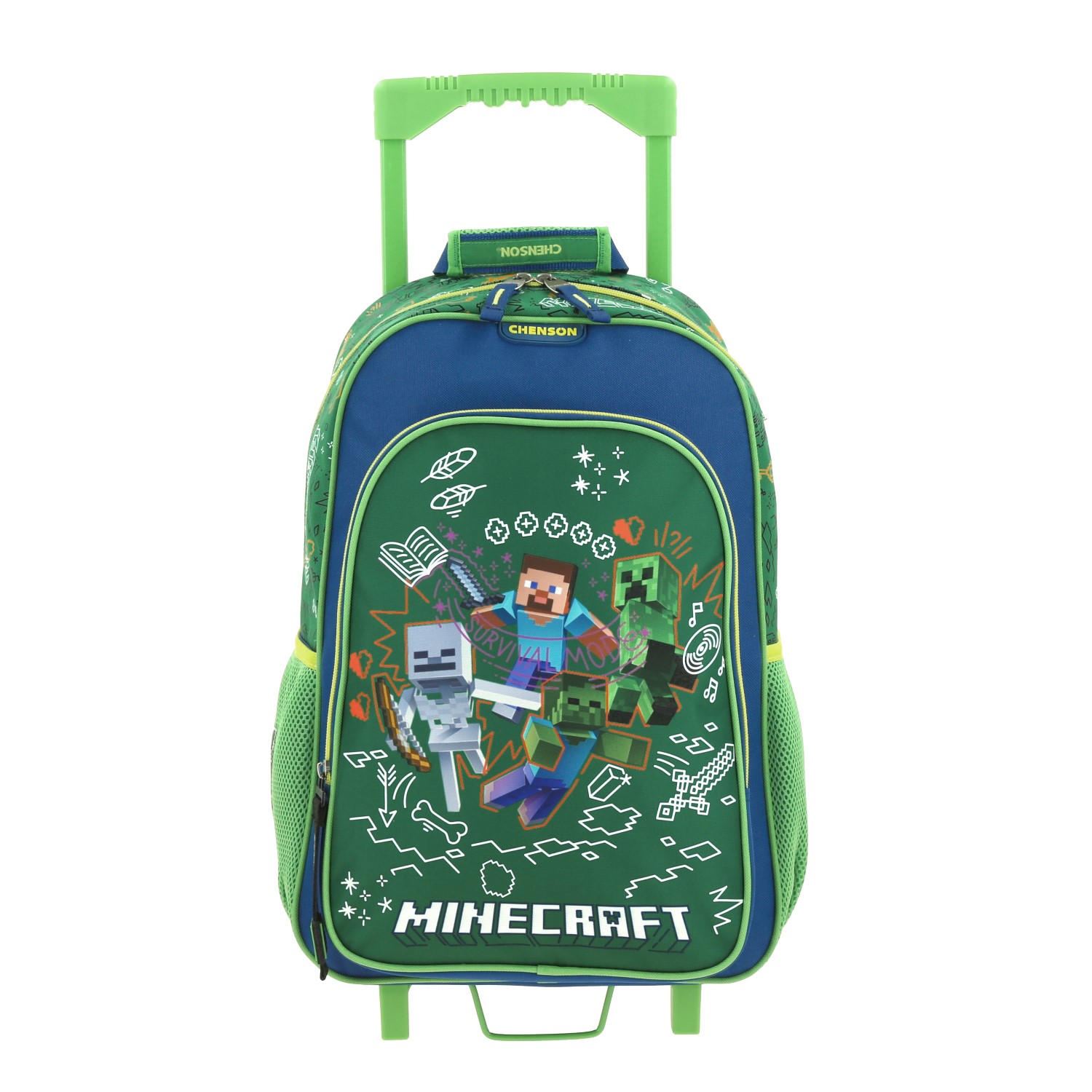 Foto 2 pulgar | Mochila Grande Chenson Baston Minecraft Steve Dudol Mc66072-g Carro De Fabrica