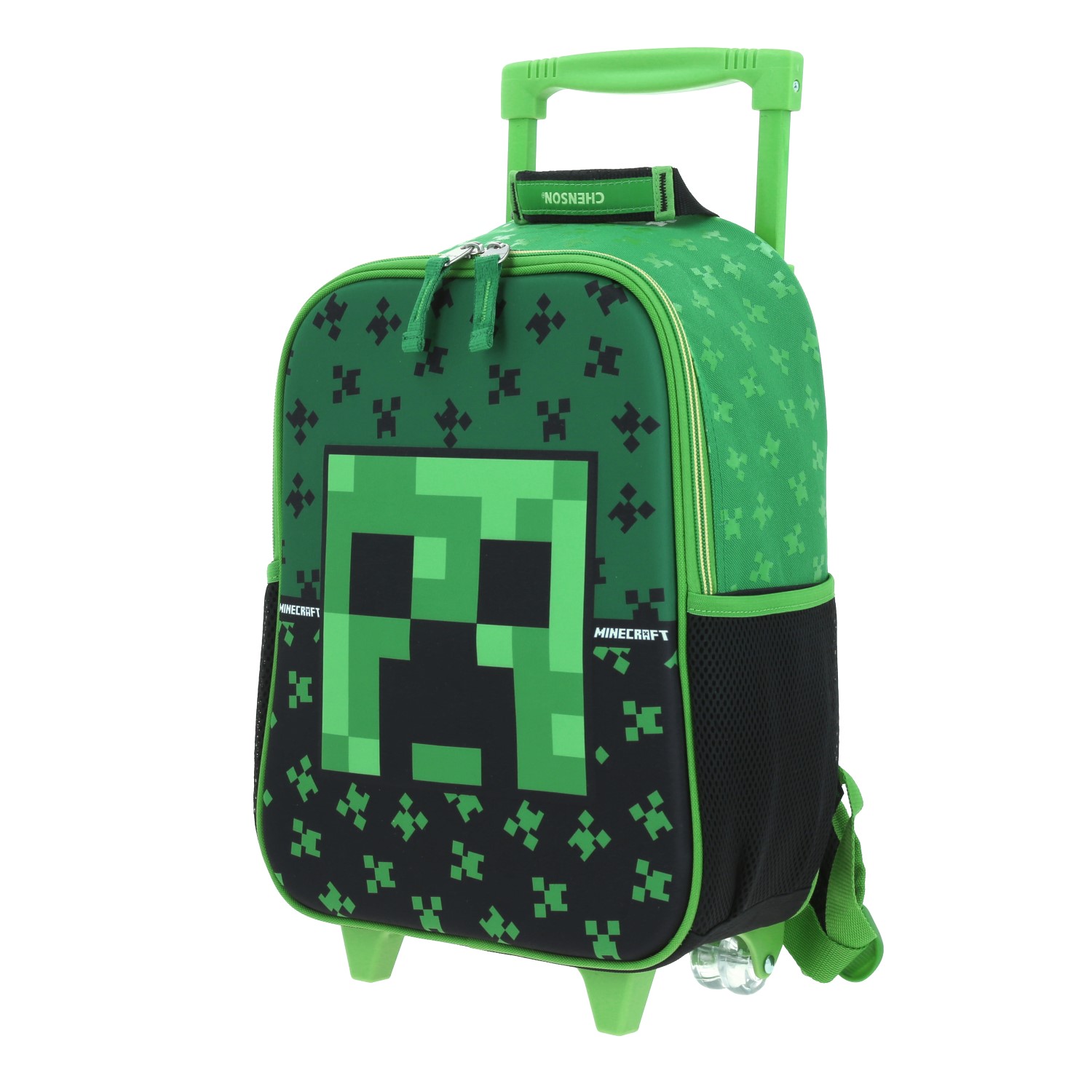 Foto 3 pulgar | Mochila Chica Chenson Ruedas Niño Escolar Kinder Preescolar Minecraft Dupper Mc66085-g