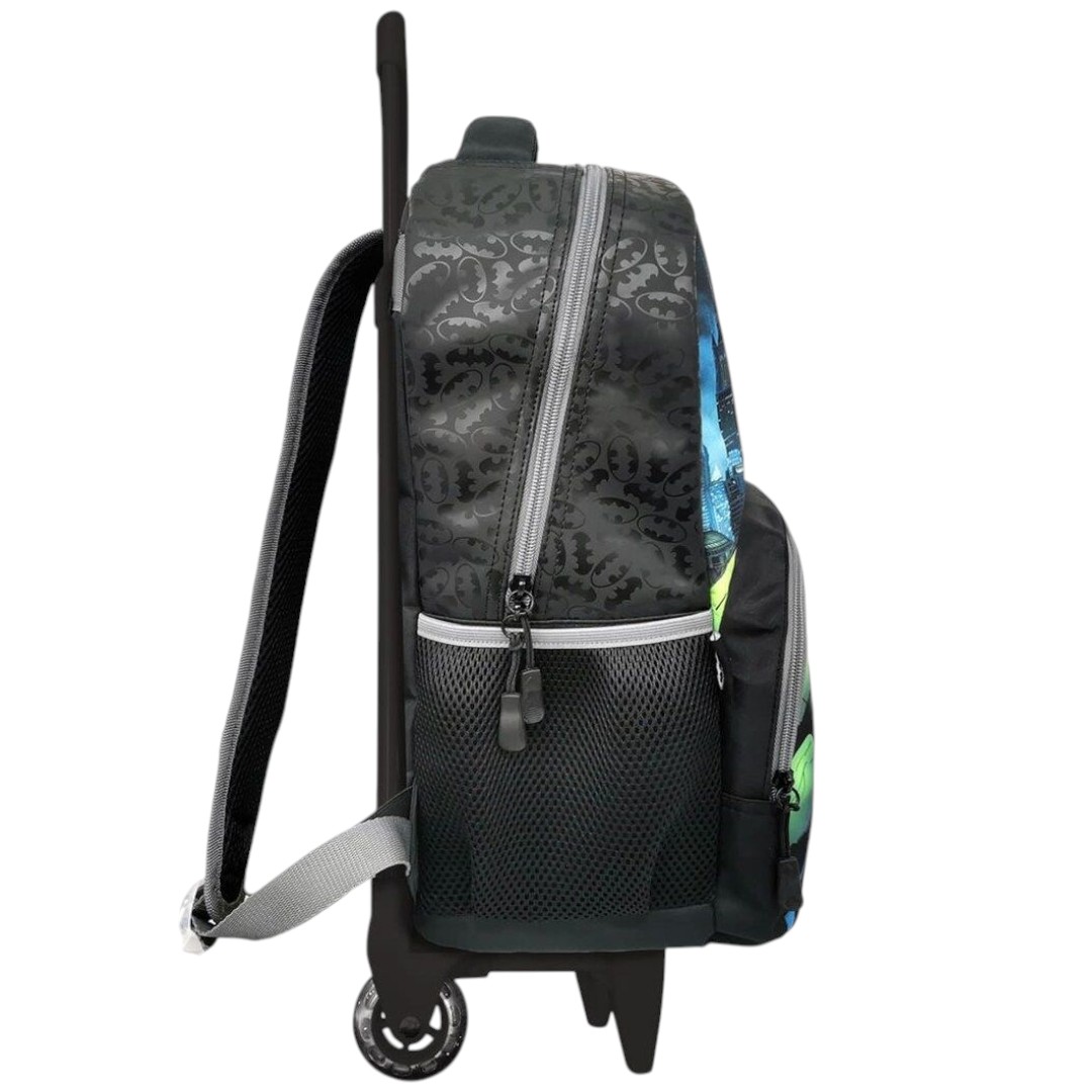 Foto 4 pulgar | Fm Mochila Ruedas Escolar Grande Batman Bt401x21wh