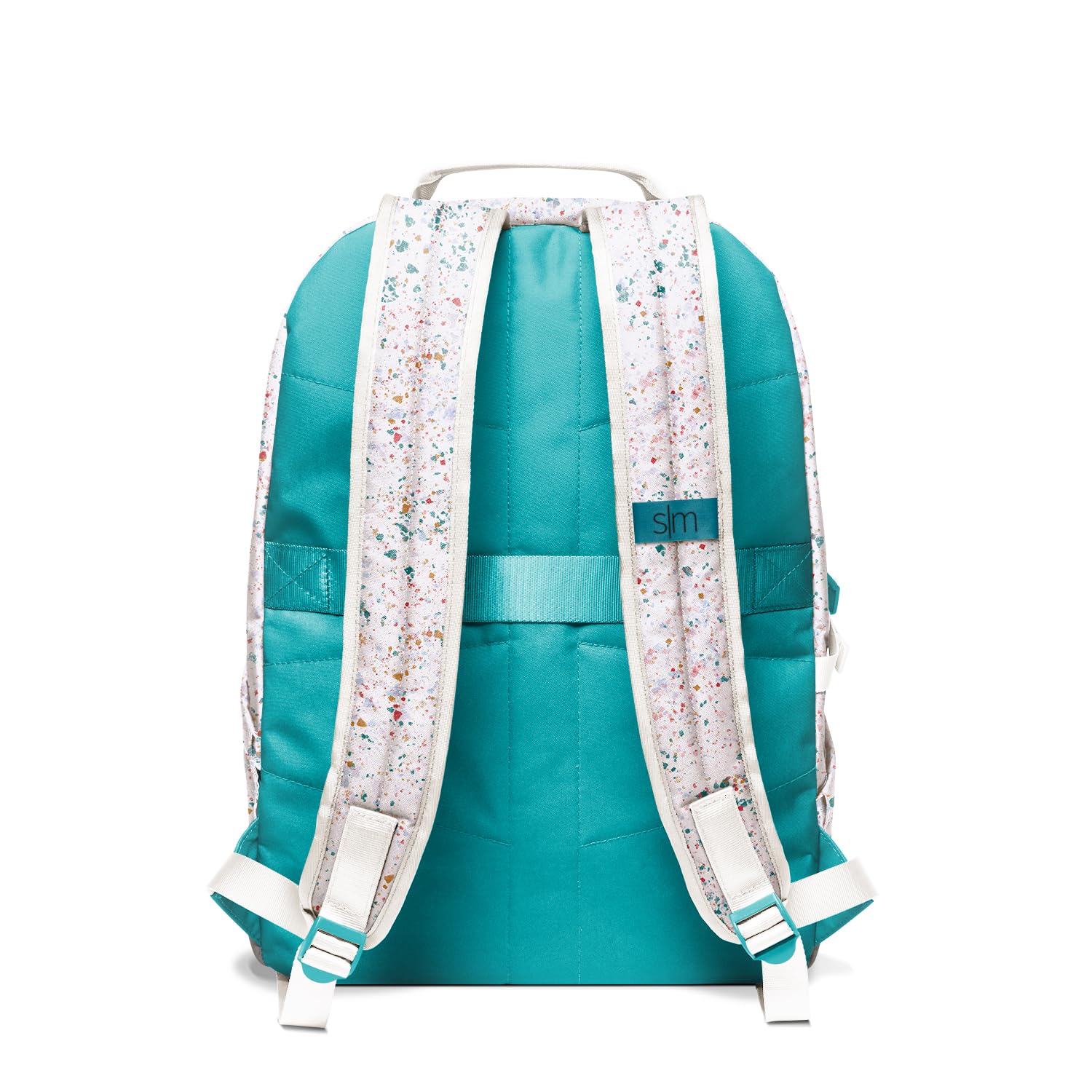 Foto 3 pulgar | Mochila Simple Modern Ellis Para Niños En Edad Escolar, Color Crema, Terrazo - Venta Internacional.