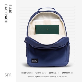 Foto 5 | Mochila Simple Modern Ellis Para Niños En Edad Escolar, Color Crema, Terrazo - Venta Internacional.