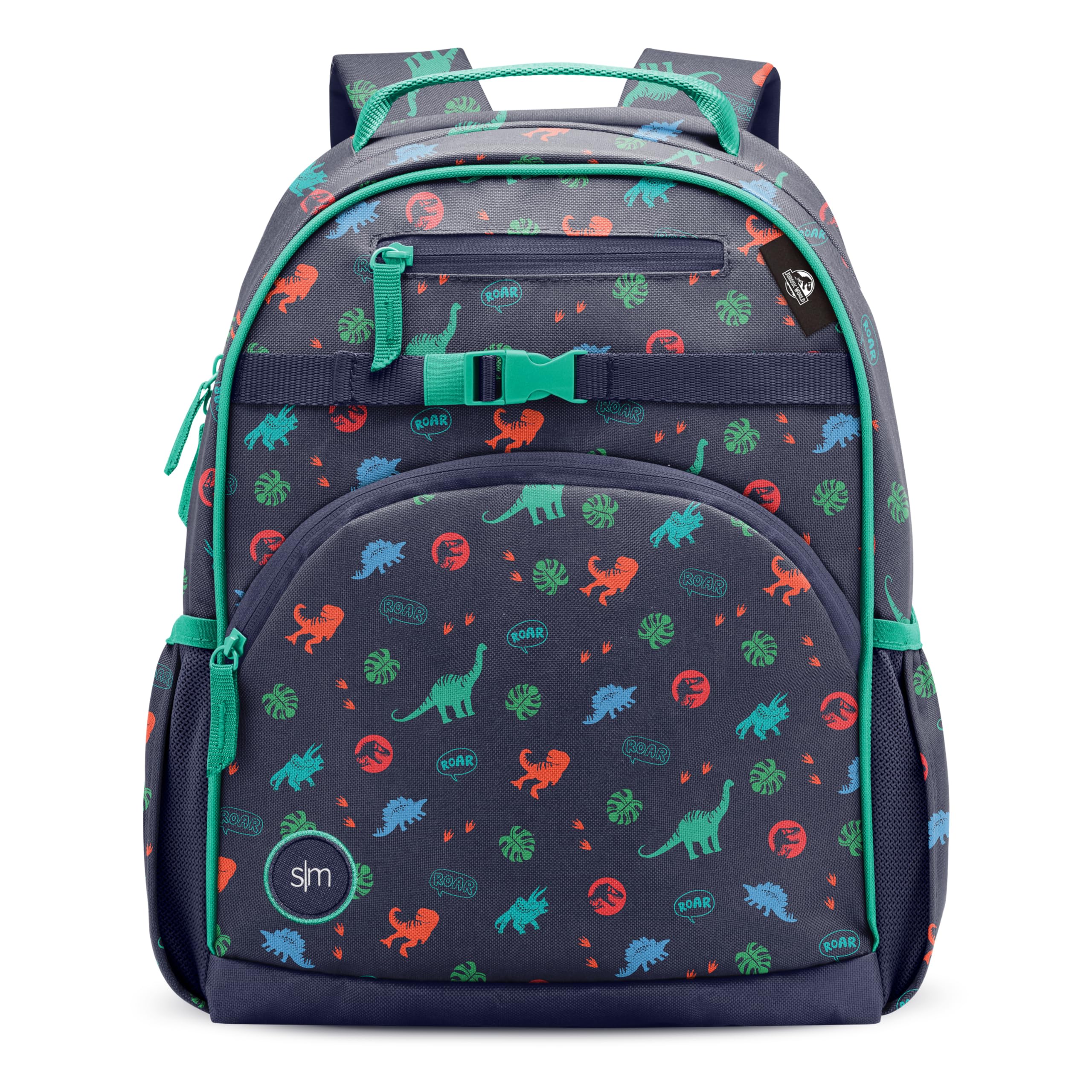 Mochila Simple Modern Jurassic Park Fletcher Kids 12l - Venta Internacional.