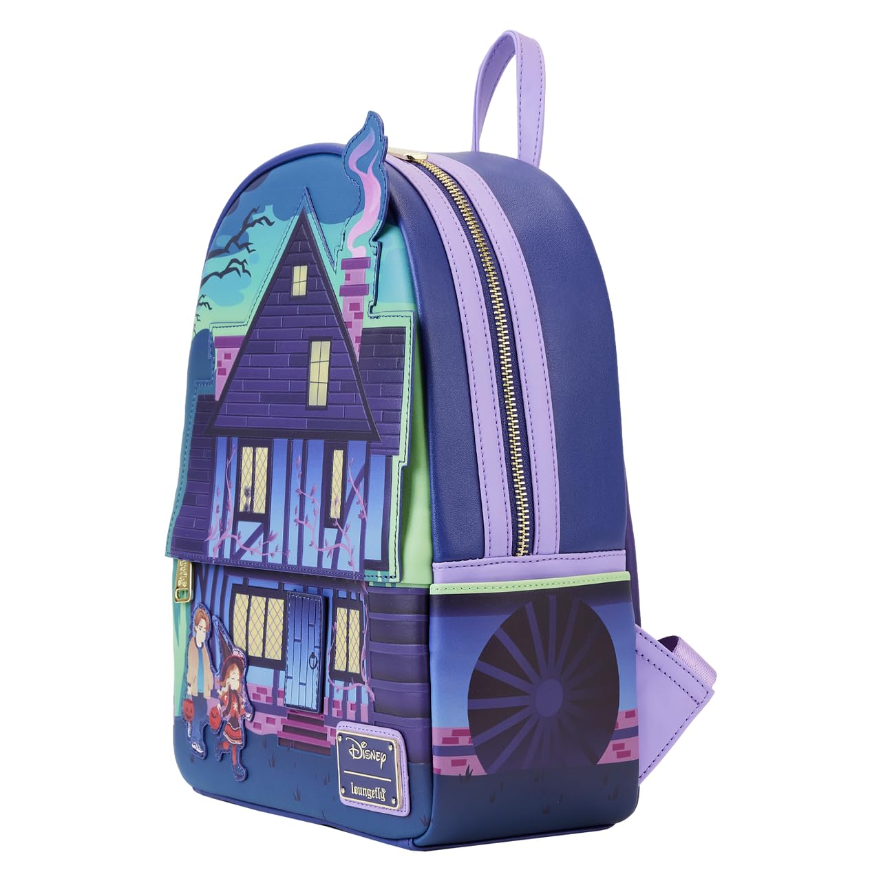 Foto 5 pulgar | Minimochila Loungefly Disney Hocus Pocus Sanderson Sisters House - Venta Internacional.