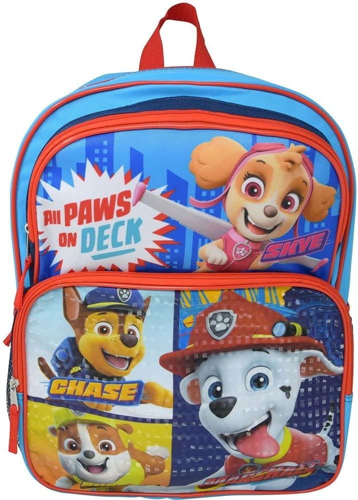 Foto 2 pulgar | Mochila Paw Patrol Cargo Shape, 16 Pulgadas, Azul Para Niños - Venta Internacional.