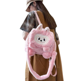 Foto 1 | Bolso de Hombro Popmart Labubu Plush Cute - Venta Internacional