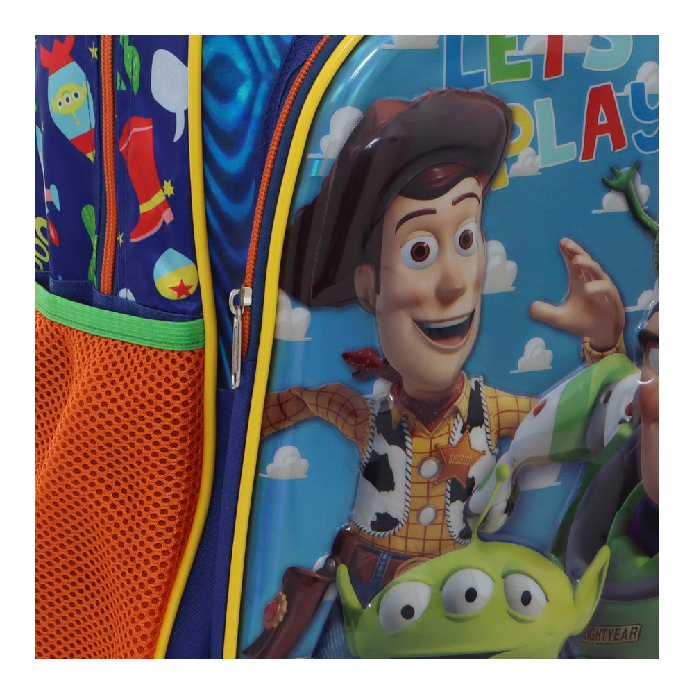 Foto 4 pulgar | Mochila Primaria Infantil Disney Toy Story 20l (azul)