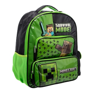 Foto 8 | Mochila Primaria Infantil Minecraft (20l Verde)