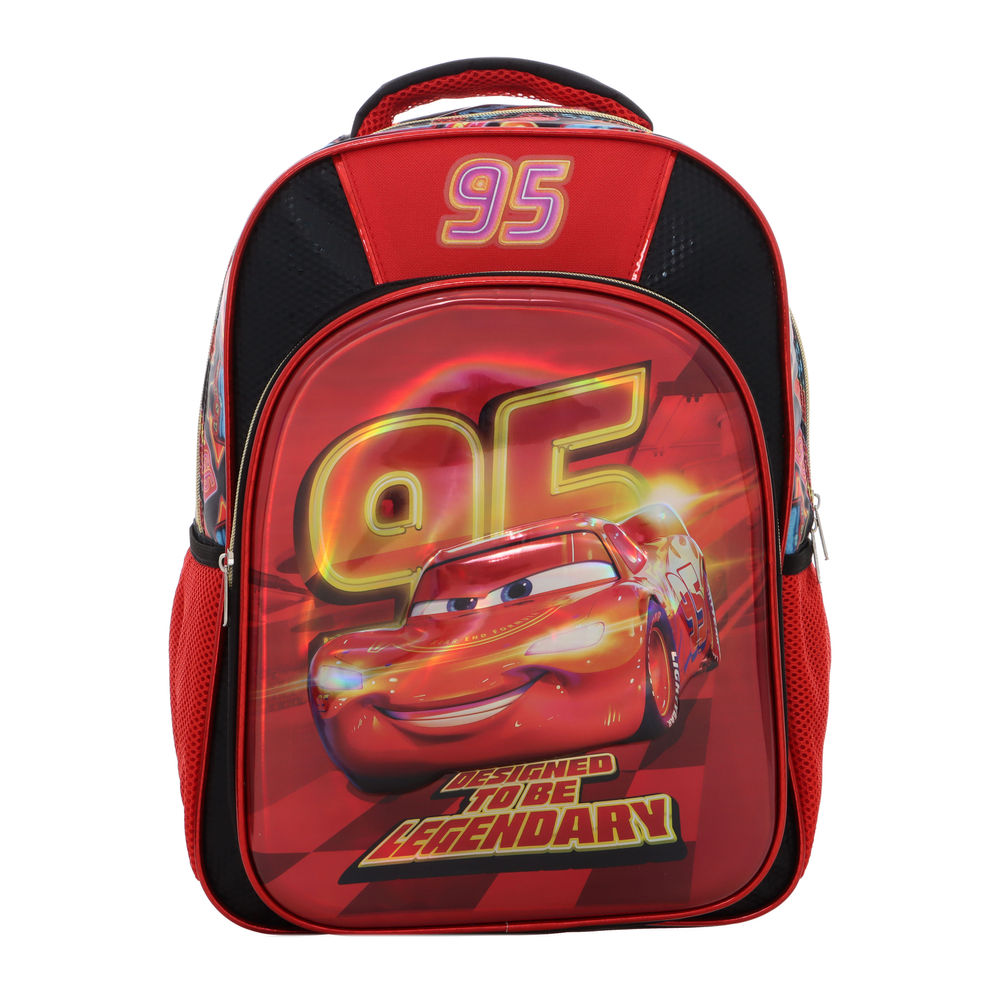 Foto 2 pulgar | Mochila Primaria Infantil Disney Cars (20l Rojo)