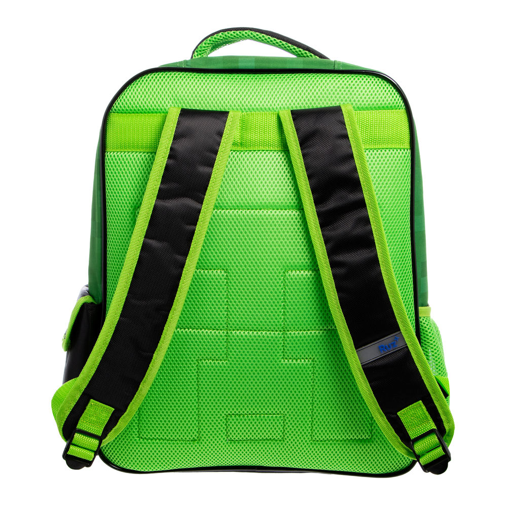 Foto 3 pulgar | Mochila Primaria Infantil Minecraft (20l Verde)