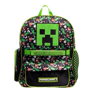Foto 1 | Mochila Primaria Infantil Minecraft (creeper 20l Verde)