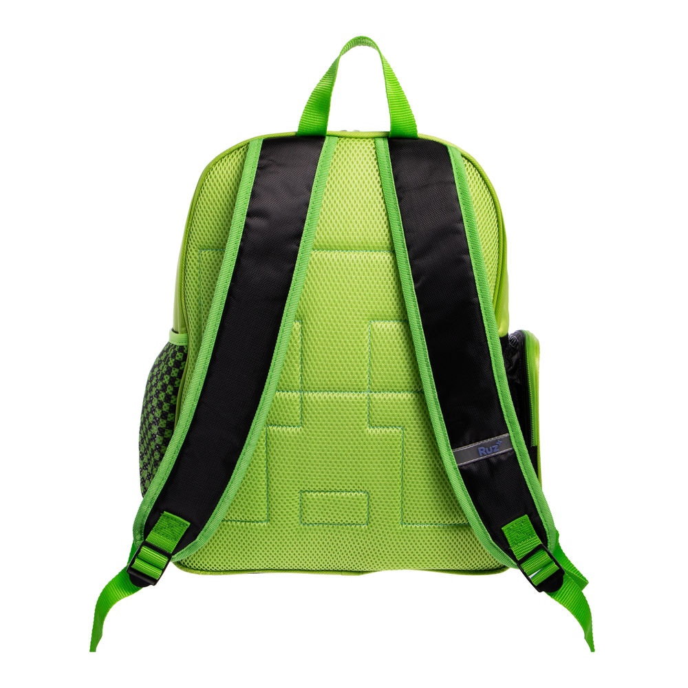 Foto 3 pulgar | Mochila Primaria Infantil Minecraft (creeper 20l Verde)