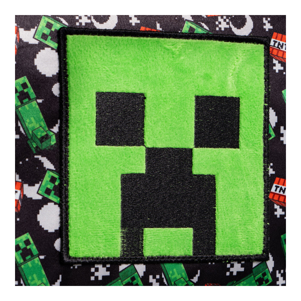 Foto 5 pulgar | Mochila Primaria Infantil Minecraft (creeper 20l Verde)