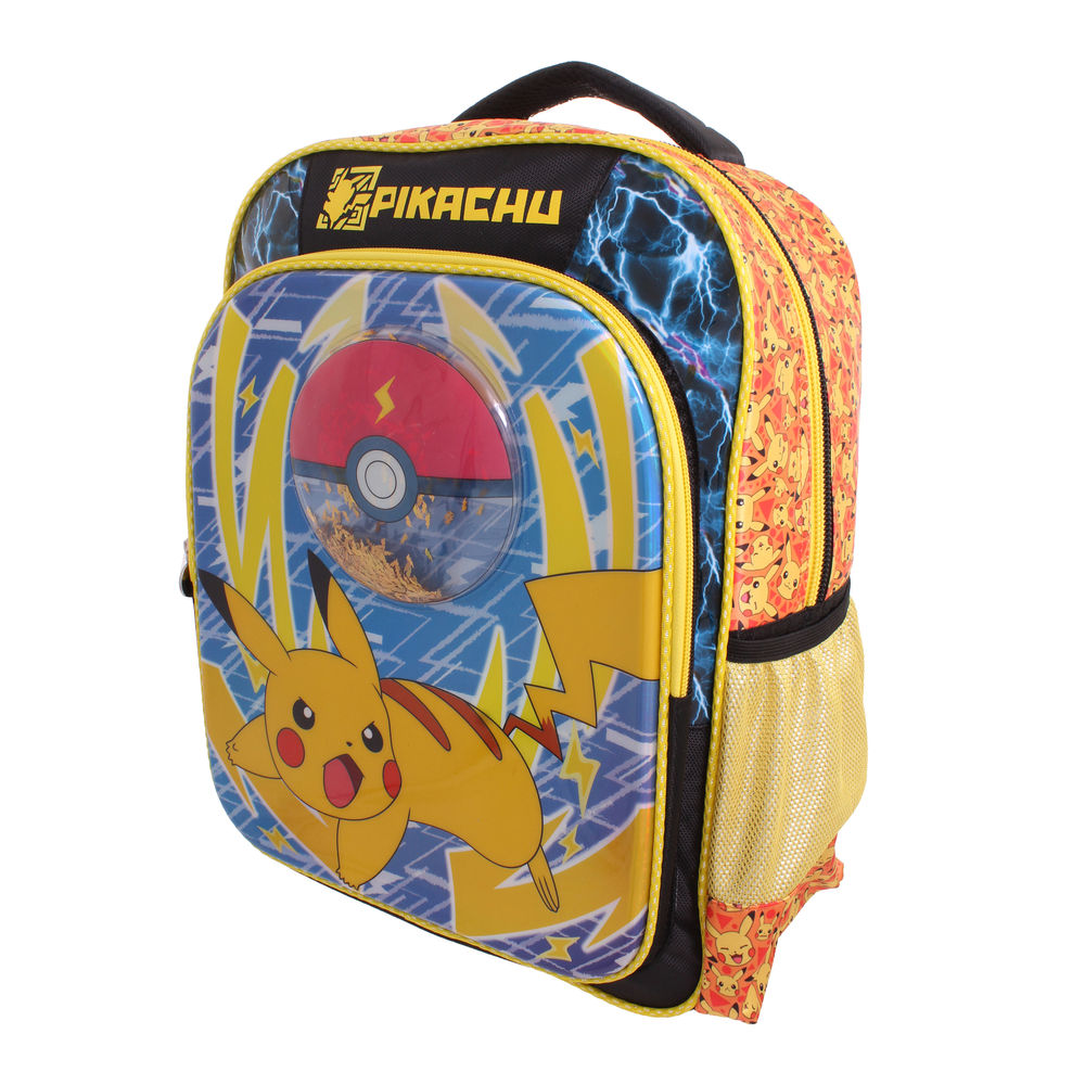 Foto 4 pulgar | Mochila Primaria Infantil Pokémon (pikachu) 20l Amarillo