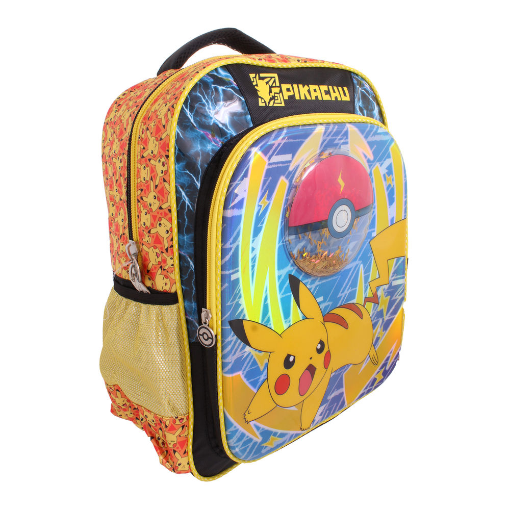 Foto 5 pulgar | Mochila Primaria Infantil Pokémon (pikachu) 20l Amarillo