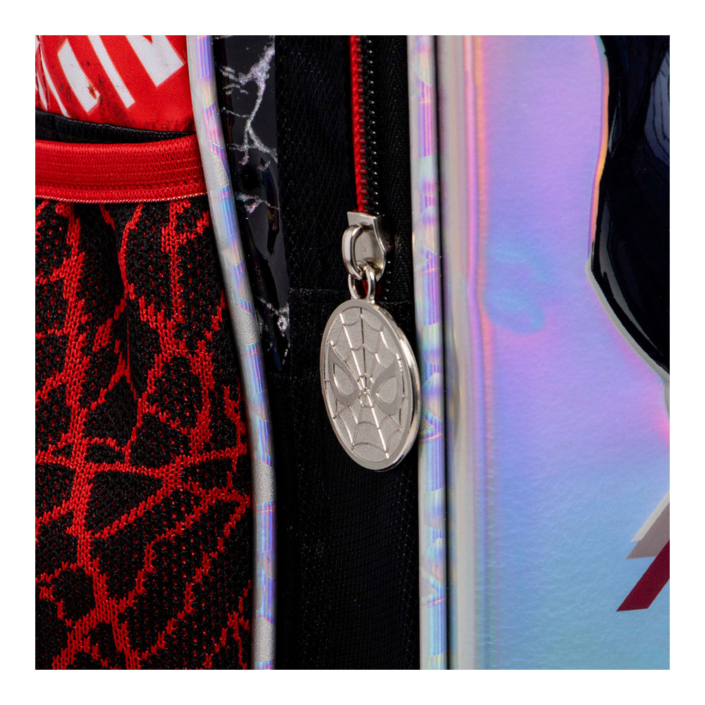 Foto 5 pulgar | Mochila Primaria Infantil Marvel Spider-man Vs Venom (3d Metálico) 20l (negro)