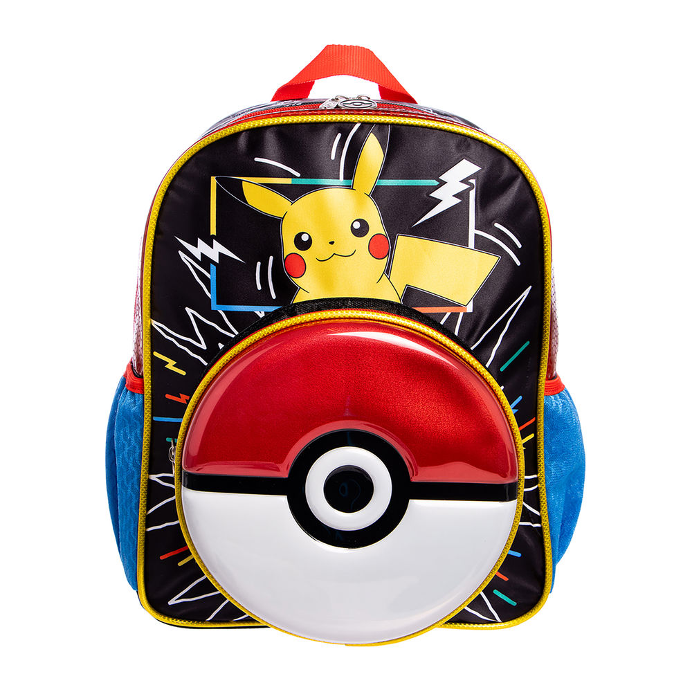 Foto 2 pulgar | Mochila Kinder Infantil Pokémon (pikachu) 14l (negro)