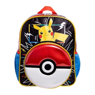 Foto 1 | Mochila Kinder Infantil Pokémon (pikachu) 14l (negro)