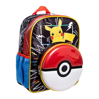 Foto 6 | Mochila Kinder Infantil Pokémon (pikachu) 14l (negro)