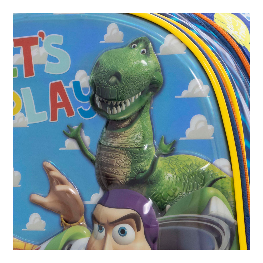 Foto 4 pulgar | Mochila Kinder Infantil Disney Toy Story 14l (azul)