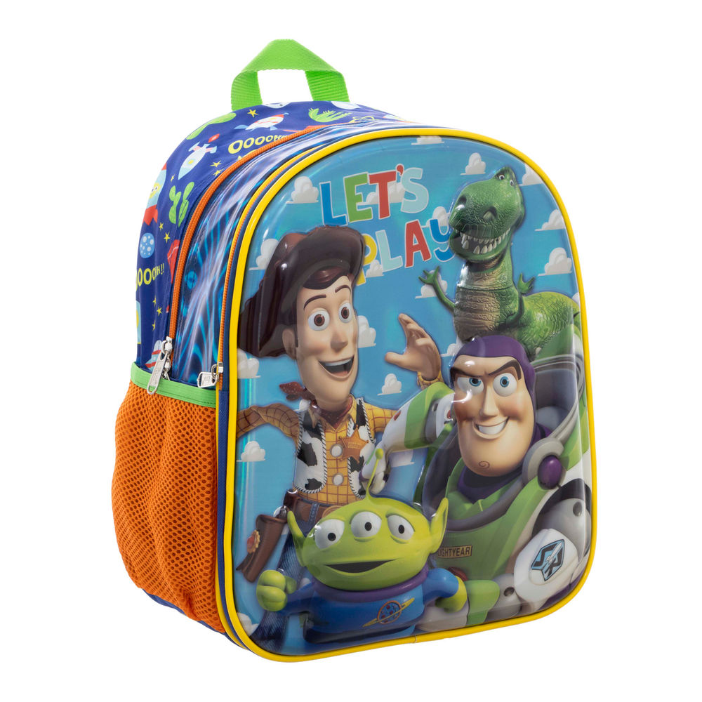Foto 7 pulgar | Mochila Kinder Infantil Disney Toy Story 14l (azul)