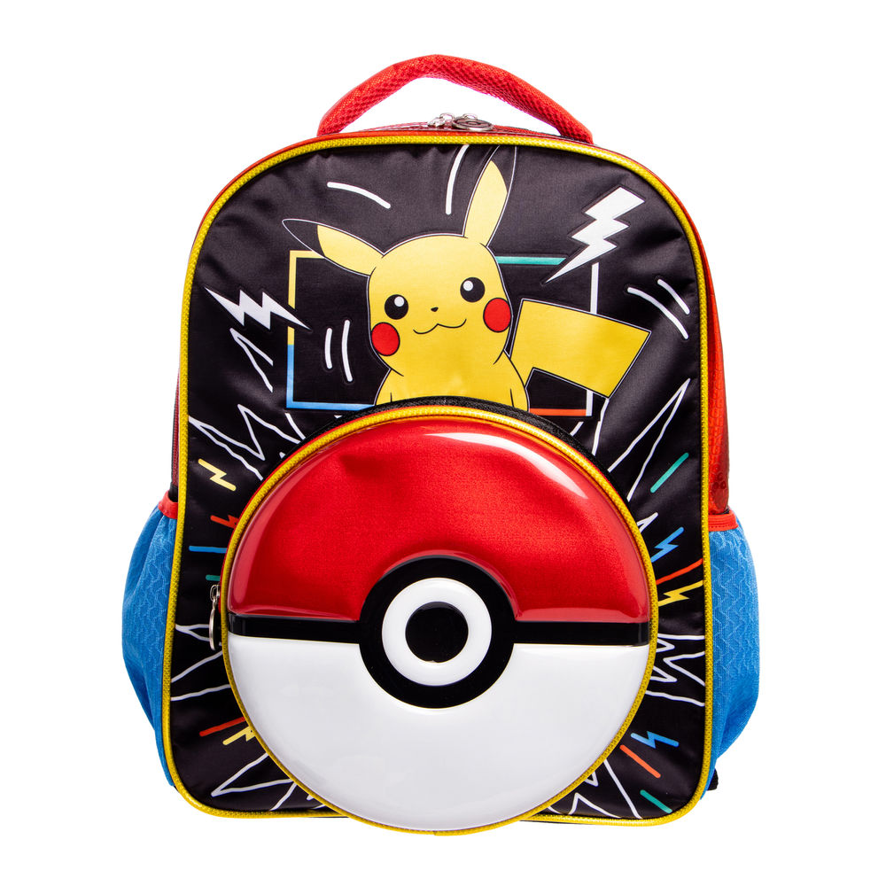 Foto 2 pulgar | Mochila Primaria Infantil Pokémon (pikachu) 20l (negro)