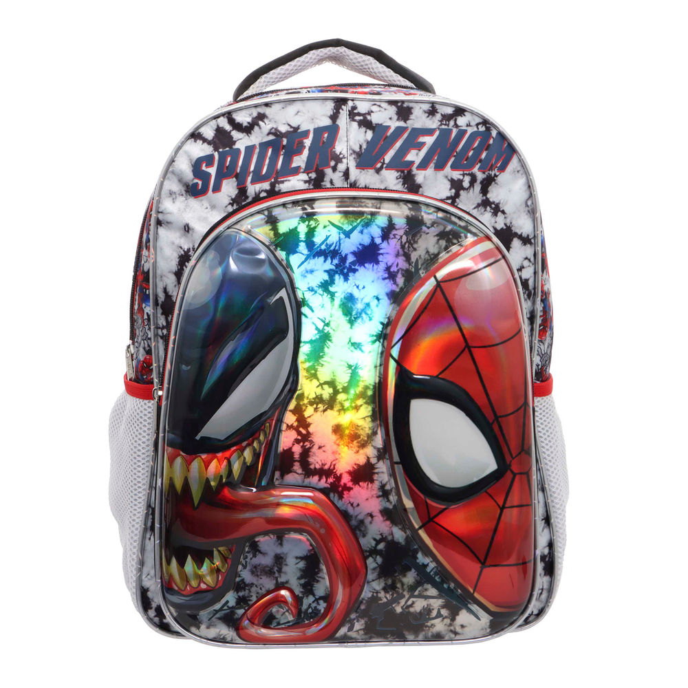 Foto 1 | Mochila Kinder Infantil Marvel Spider-man (spiderman Venom) 14l (negro)