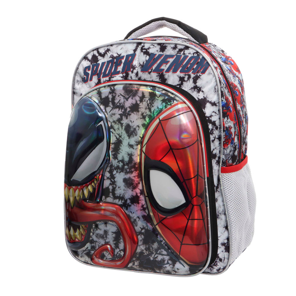 Foto 3 | Mochila Kinder Infantil Marvel Spider-man (spiderman Venom) 14l (negro)