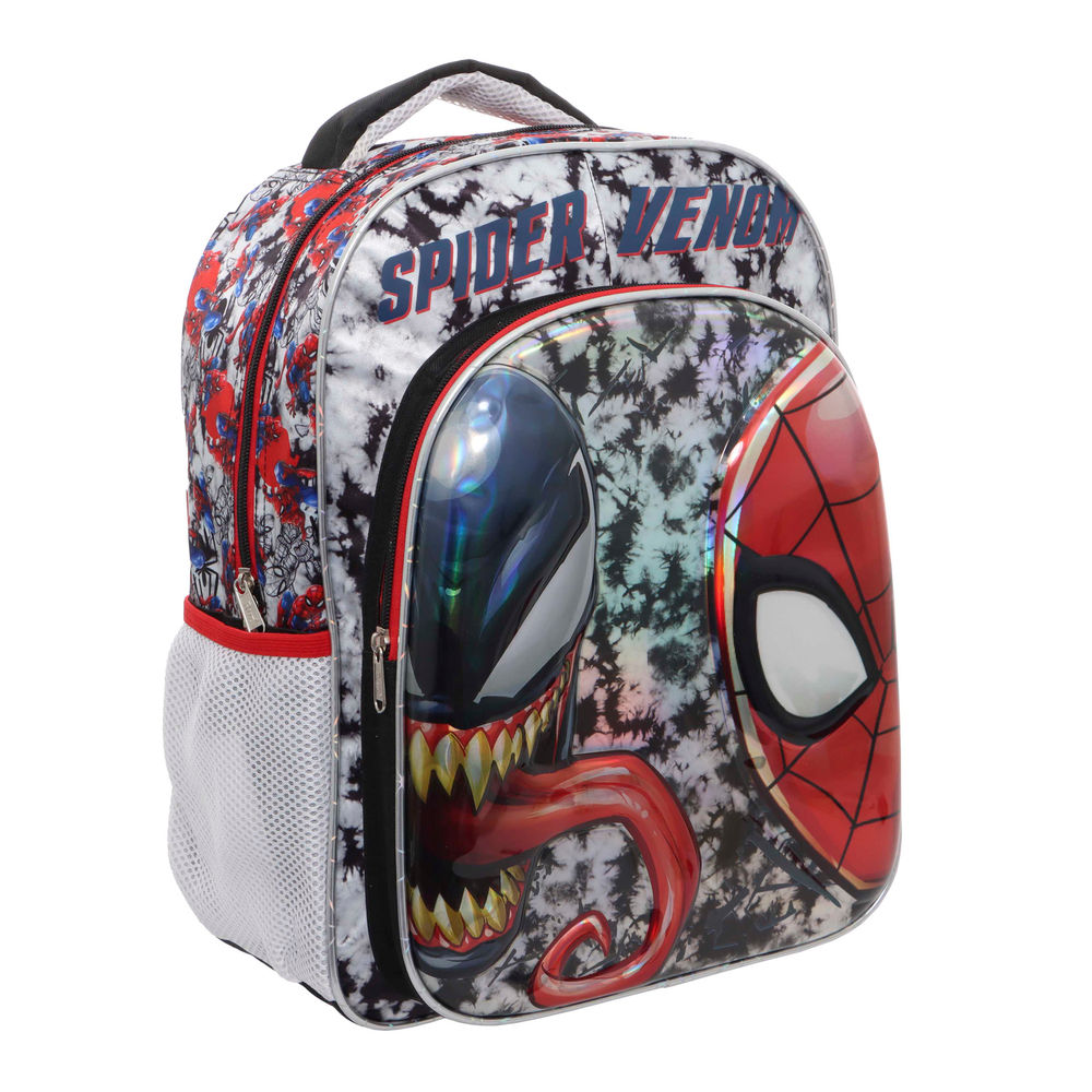 Foto 4 | Mochila Kinder Infantil Marvel Spider-man (spiderman Venom) 14l (negro)