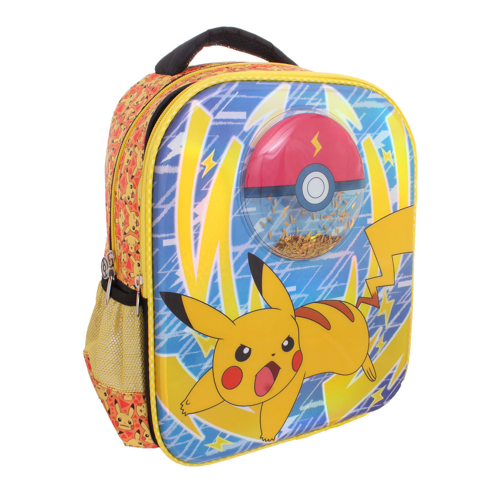 Foto 5 pulgar | Mochila Kinder Infantil Pokémon (pikachu) 14l Amarillo