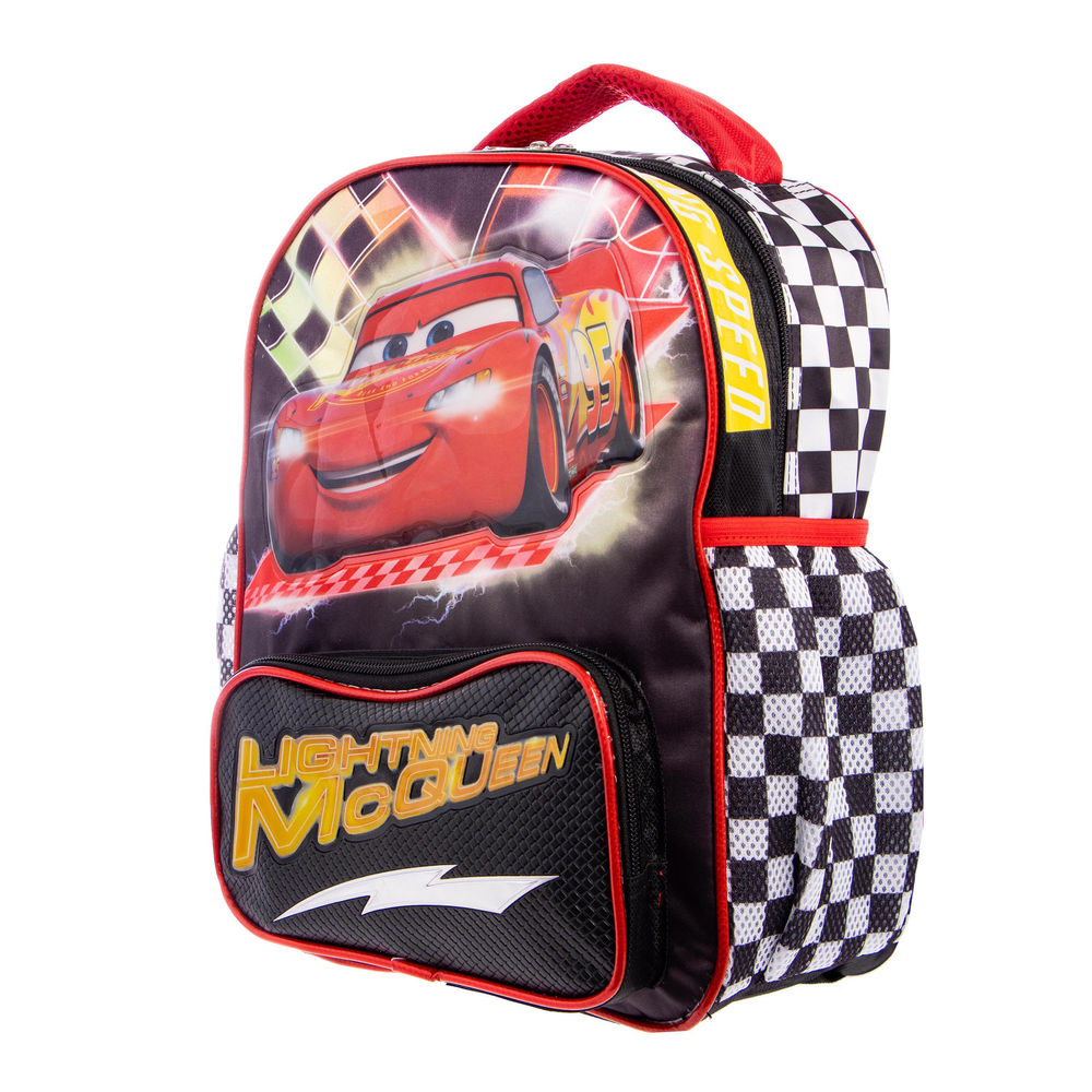 Foto 6 pulgar | Mochila Kinder Infantil Disney Cars (14l Negro)