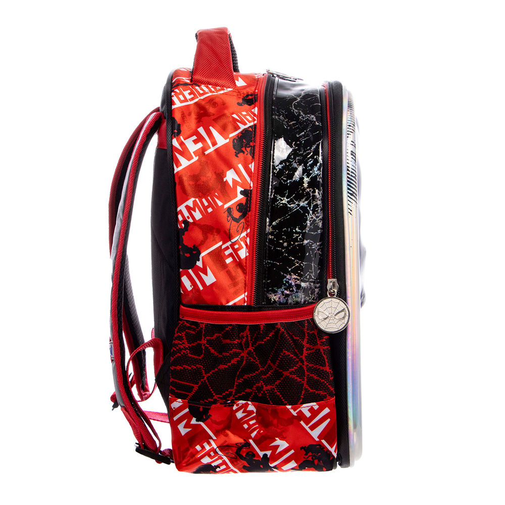 Foto 3 | Mochila Kinder Infantil Marvel Spider-man Vs Venom (3d Metálico) 14l (negro)