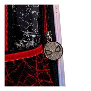 Foto 4 | Mochila Kinder Infantil Marvel Spider-man Vs Venom (3d Metálico) 14l (negro)