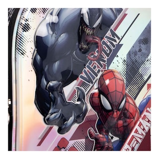 Foto 5 | Mochila Kinder Infantil Marvel Spider-man Vs Venom (3d Metálico) 14l (negro)