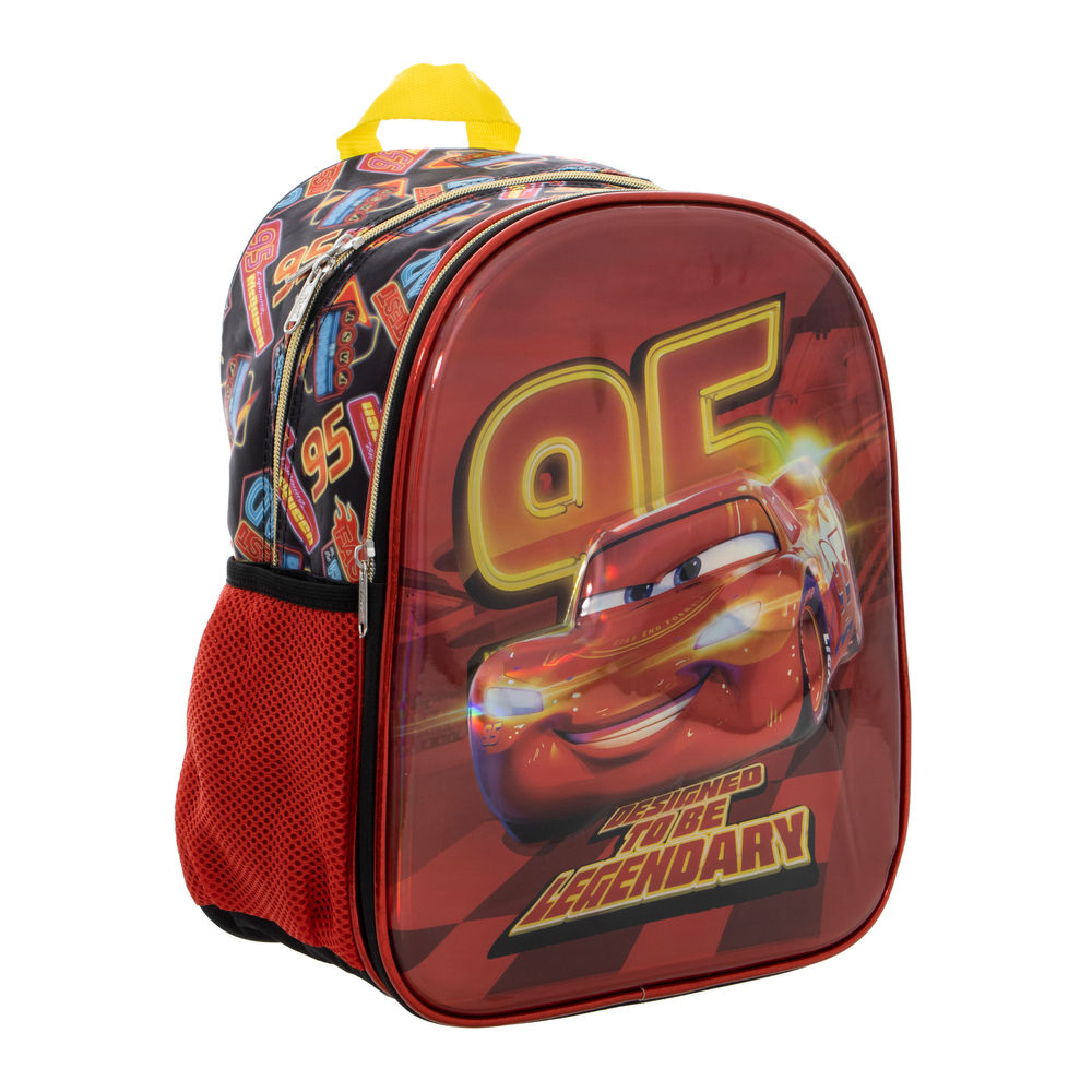 Foto 5 pulgar | Mochila Kinder Infantil Disney Cars (14l Rojo)