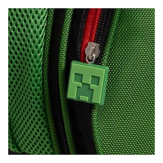 Foto 5 | Mochila Primaria Con Ruedas Infantil Minecraft (creeper 20l Verde)