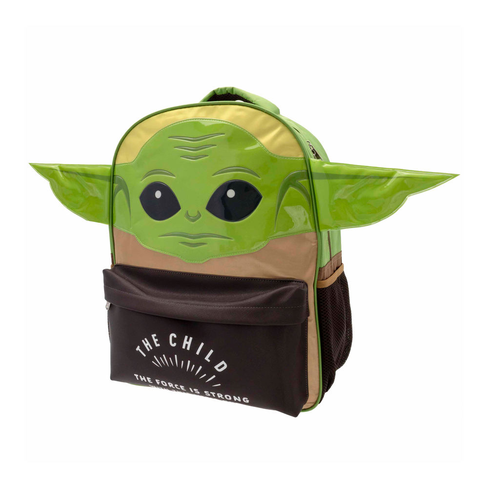 Foto 4 pulgar | Mochila Primaria Infantil The Mandalorian (baby Yoda) 20l (verde)