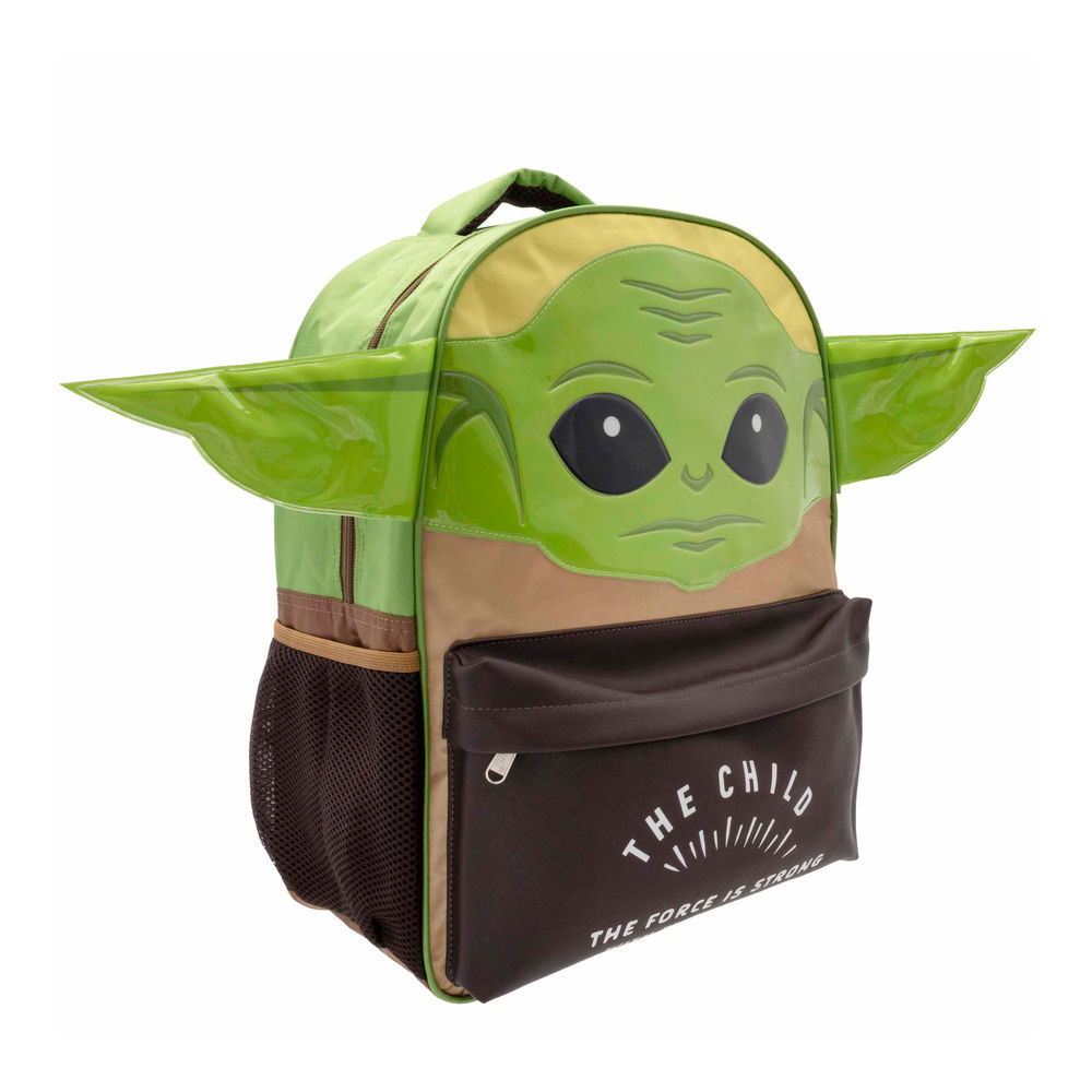 Foto 5 pulgar | Mochila Primaria Infantil The Mandalorian (baby Yoda) 20l (verde)