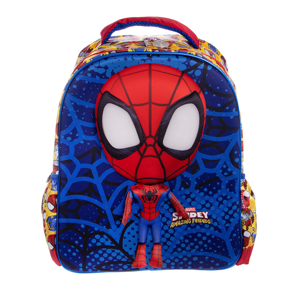 Foto 2 pulgar | Mochila Primaria Infantil Marvel Spidey And His Amazing Friends (feature) 20l (azul)