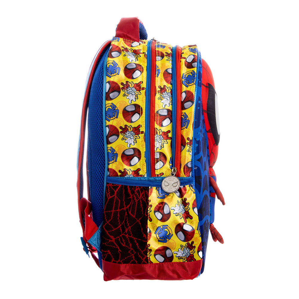 Foto 4 pulgar | Mochila Primaria Infantil Marvel Spidey And His Amazing Friends (feature) 20l (azul)
