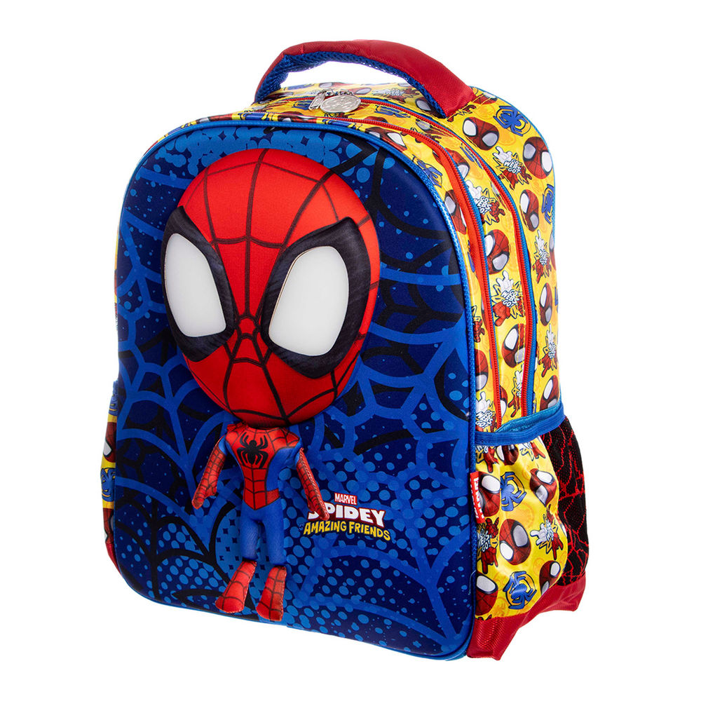 Foto 7 pulgar | Mochila Primaria Infantil Marvel Spidey And His Amazing Friends (feature) 20l (azul)