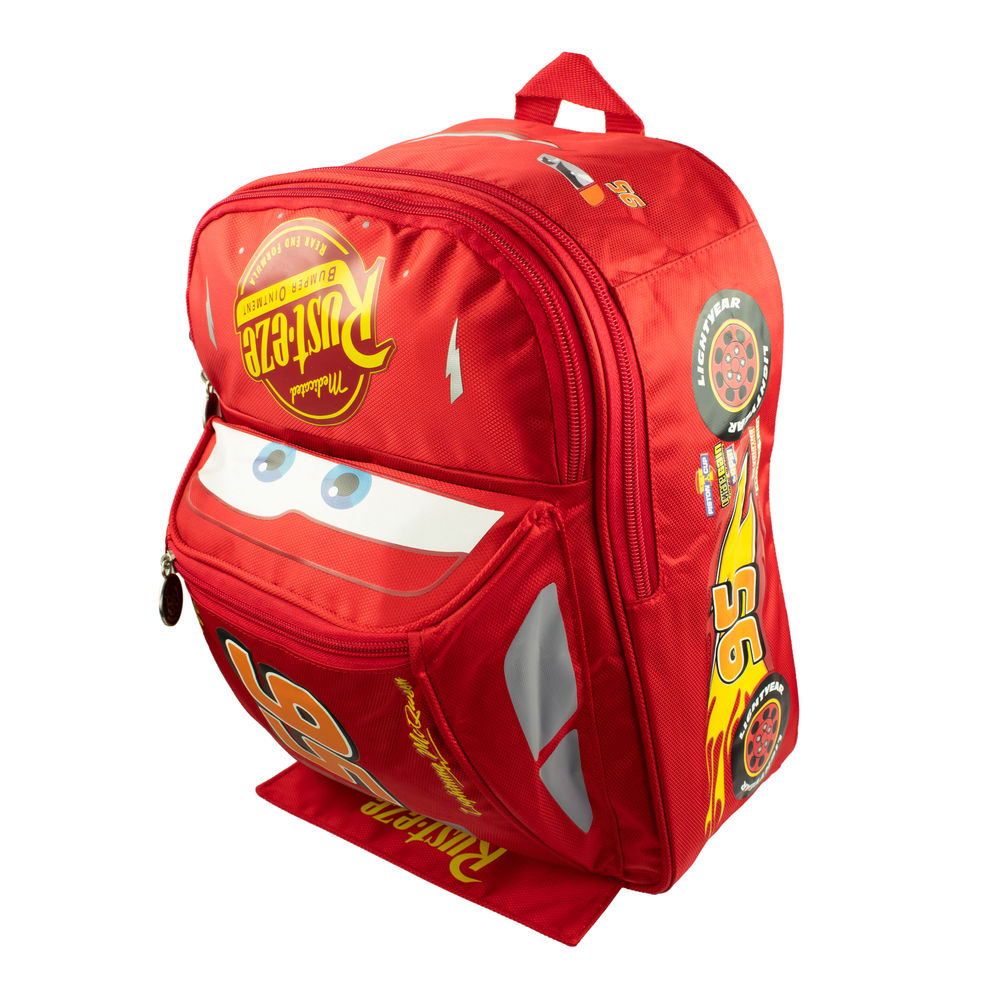 Foto 4 pulgar | Mochila Kinder Infantil Disney Cars (14l Rojo)