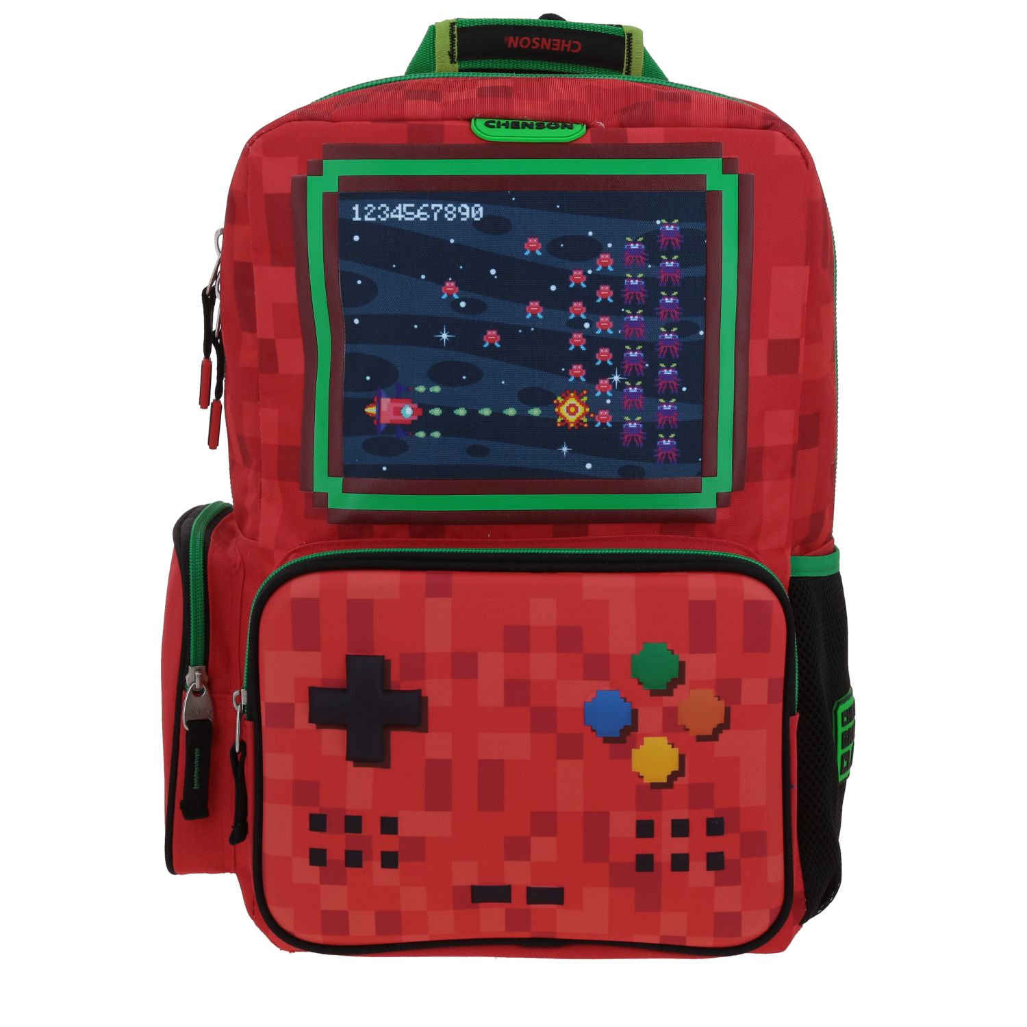 Foto 1 | Mochila Grande Chenson Primaria Gamer Co70335-r Galaga